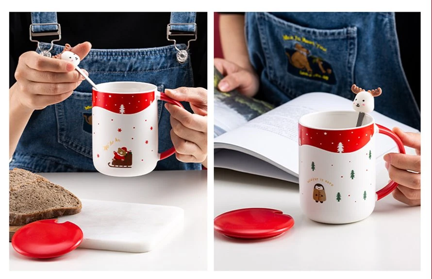christmas mug with lid-9