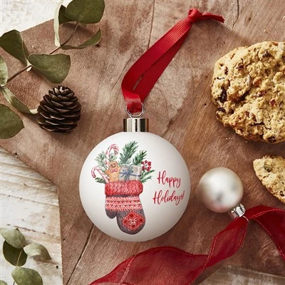 Bauble Nollag poircealláin